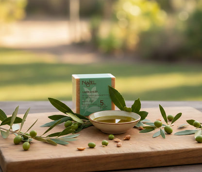 Jabón Alepo 5% de Bayas de Laurel Najel - Alecobio