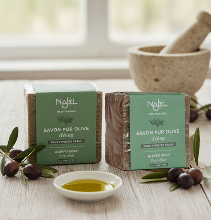 Jabón  100 % puro de Oliva de Alepo - Alecobio
