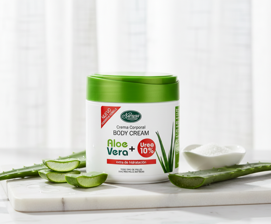 Crema  con Corporal Aloe Vera + Urea 10% - Alecobio