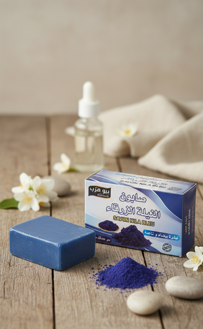 Jabón Aclarante y  Blanqueador de Nila Azul