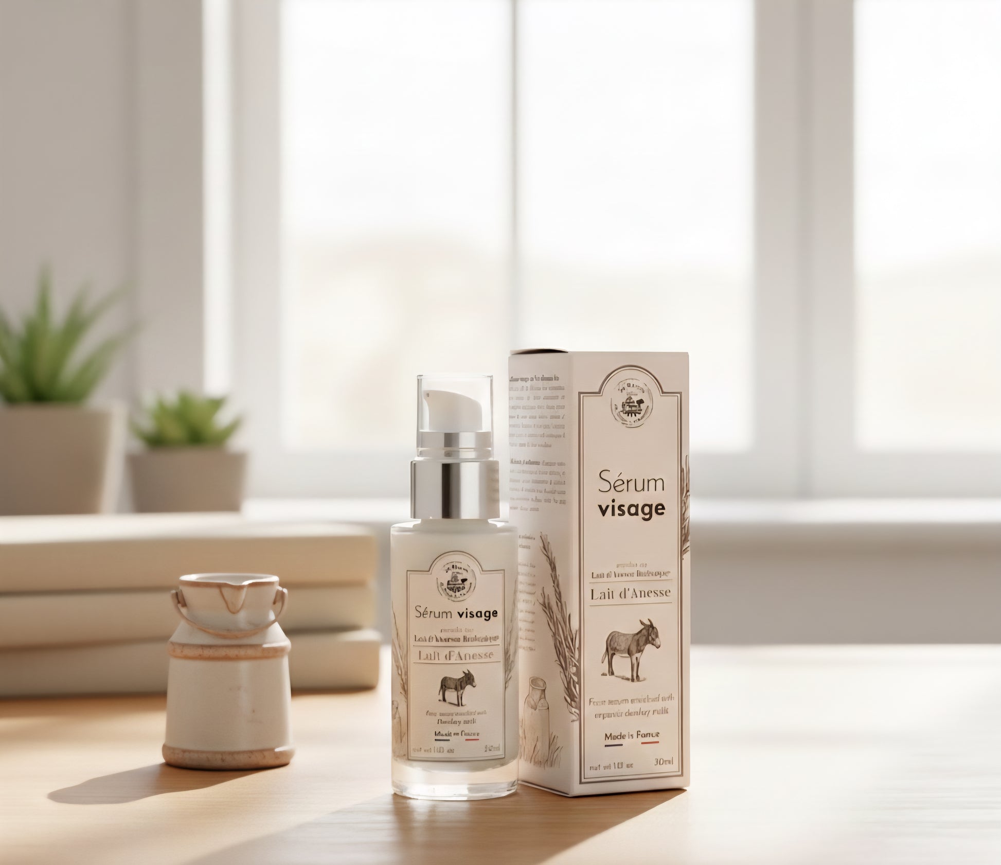 Sérum  facial con Leche de Burra  Bio  La Maison du savon de Marseille - Alecobio