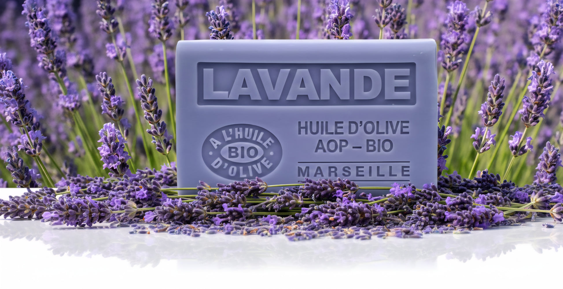 Jabón de Lavanda Ecológica 125g - Alecobio