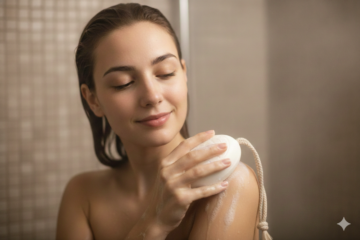 Jabón de Leche de Burra BIO con cuerda - Alecobio