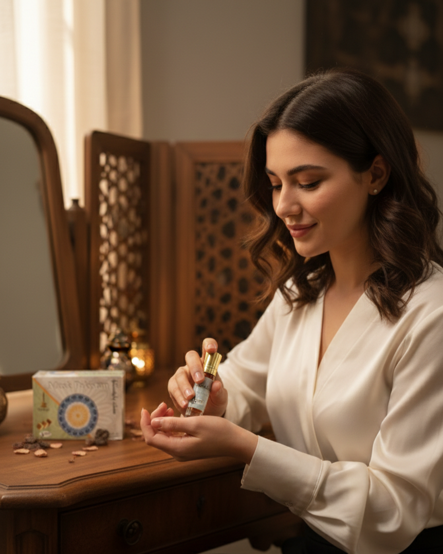 Aceite de Perfume sin Alcohol de Musk  (Almizcle) Paquistán - Alecobio