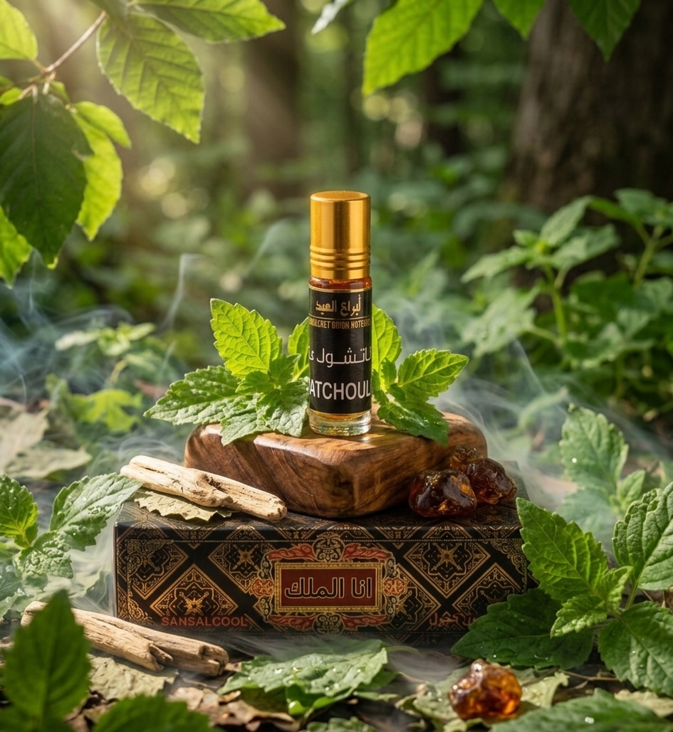 Aceite de Perfume sin Alcohol de Patchouli - Alecobio