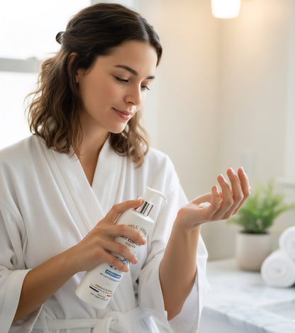 Loción Corporal Leche de Burra con Flor de Algodón
