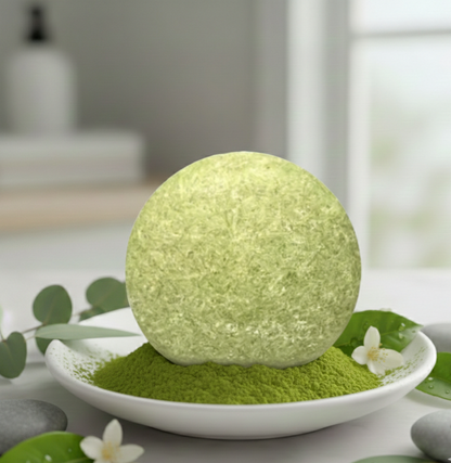 Champú Sólido Herbal y Té Matcha