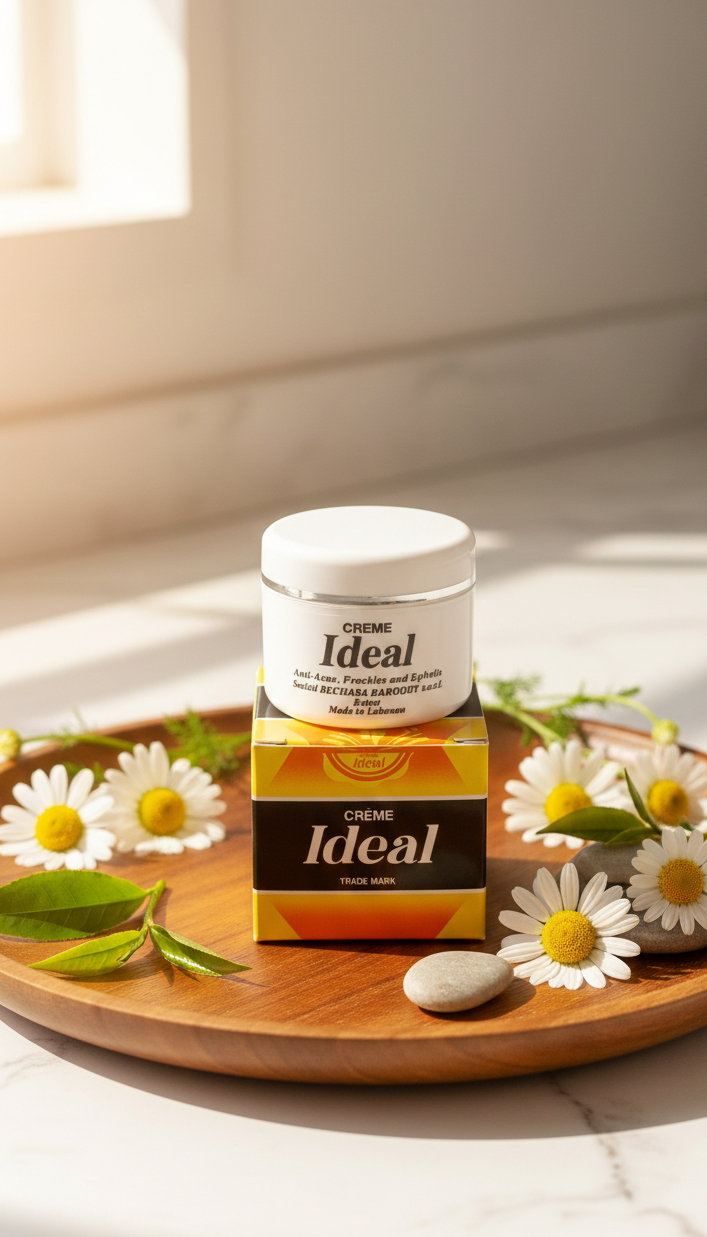 Crema Ideal de Noche Blanqueante y Anti-acné - Alecobio