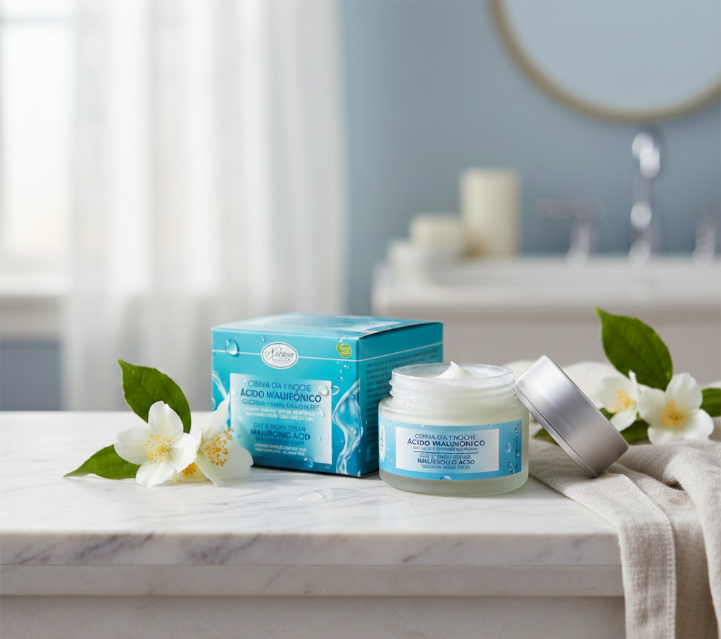 Crema Facial Hidratante Con Acido Hialurónico - Alecobio