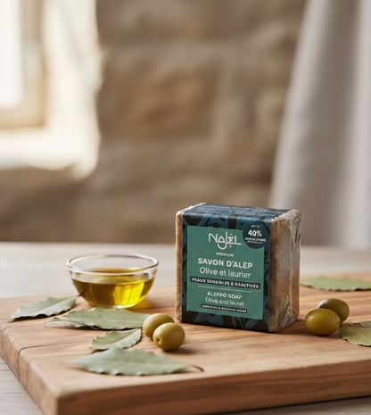 Jabón Alepo Najel 40% de Bayas de Laurel