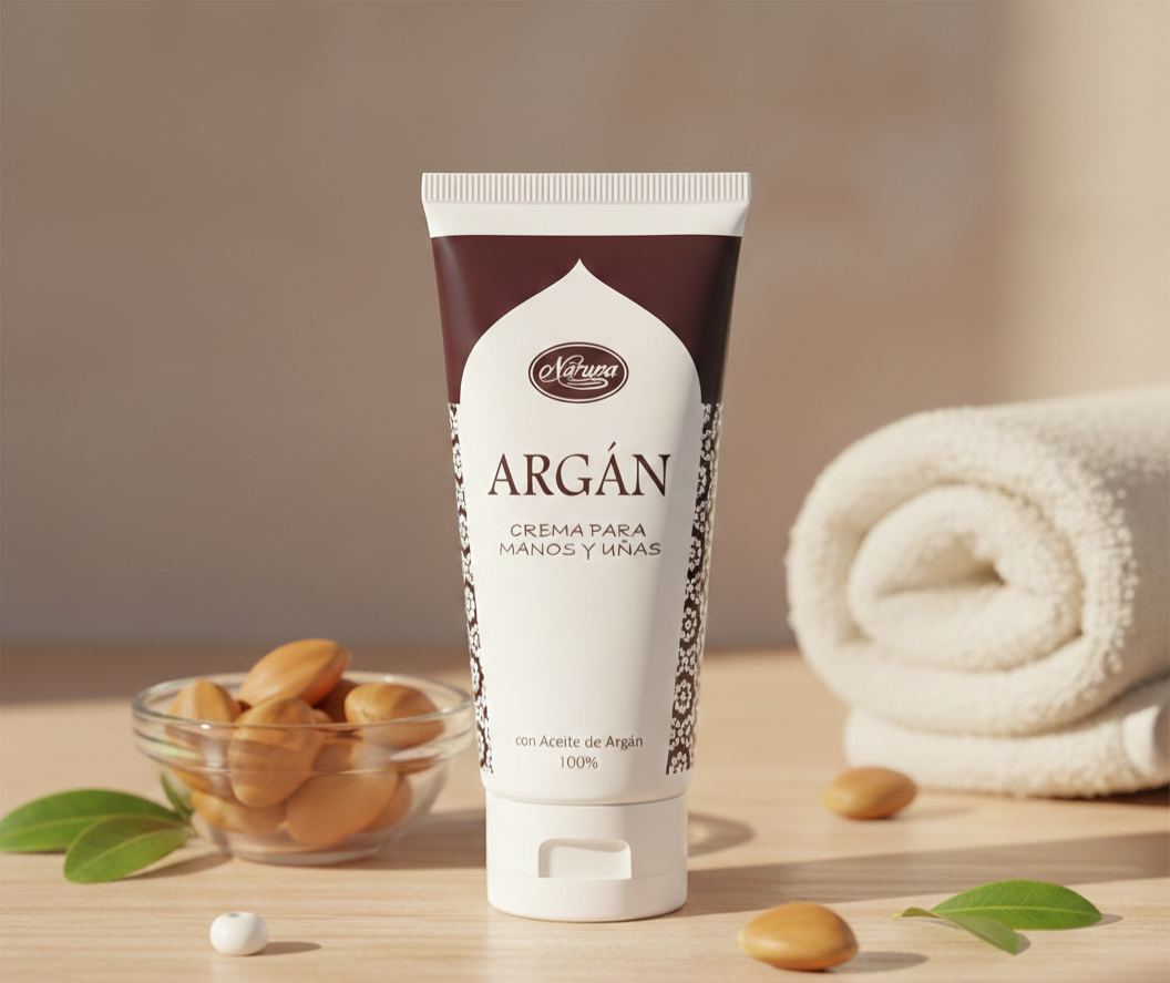 Crema de Manos y Uñas con Aceite de Argán - Alecobio