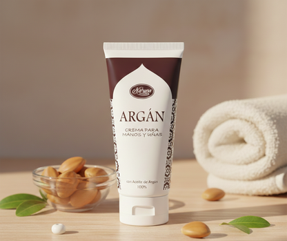 Crema de Manos y Uñas con Aceite de Argán - Alecobio