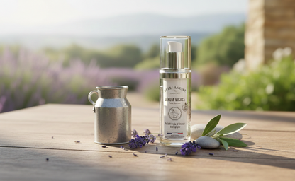 Sérum Facial con Leche de Burra Ecológica, Colágeno y Ácido Hialurónico - Alecobio