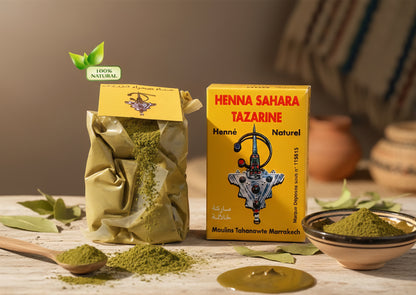 Henna Sahara Tazarine Cabello y Tatuajes - Alecobio