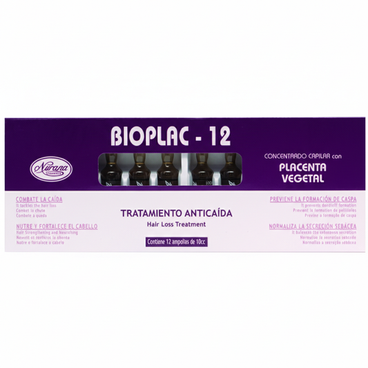Ampollas Capilares de Placenta Vegetal  Anticaída