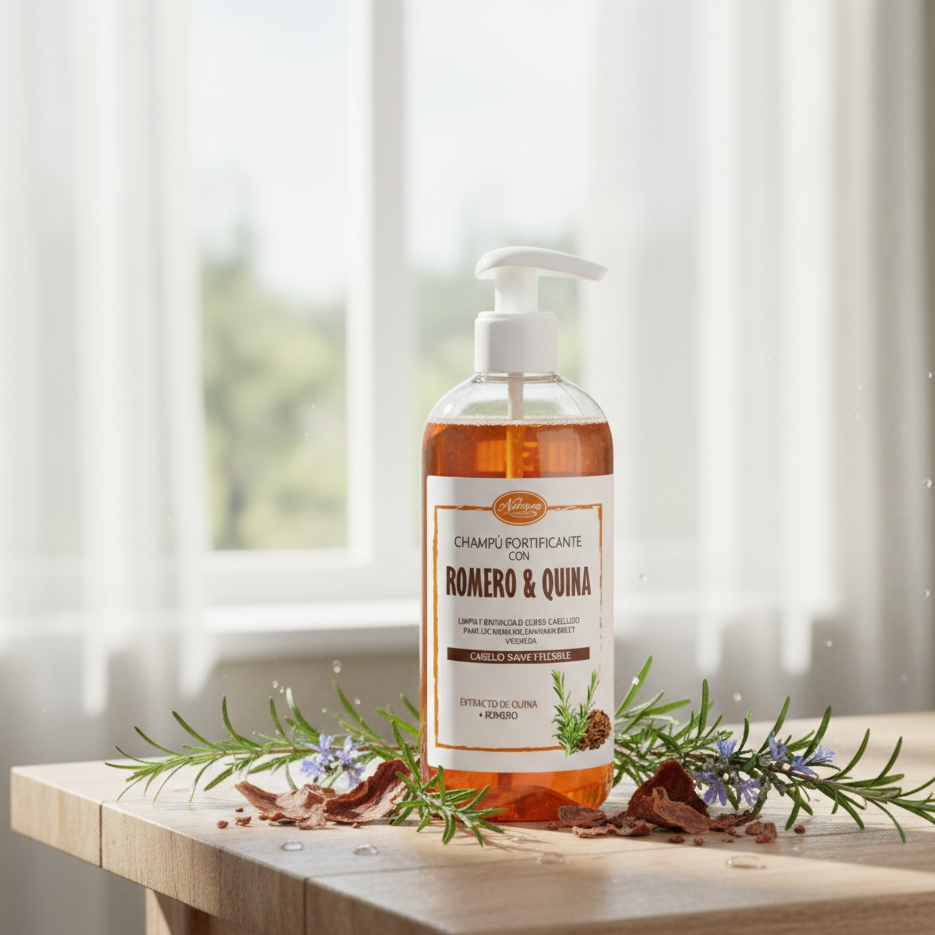 Champú Fortificante Ronquina y Romero - Alecobio