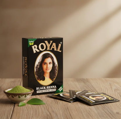 Henna Royal Negra Cabello