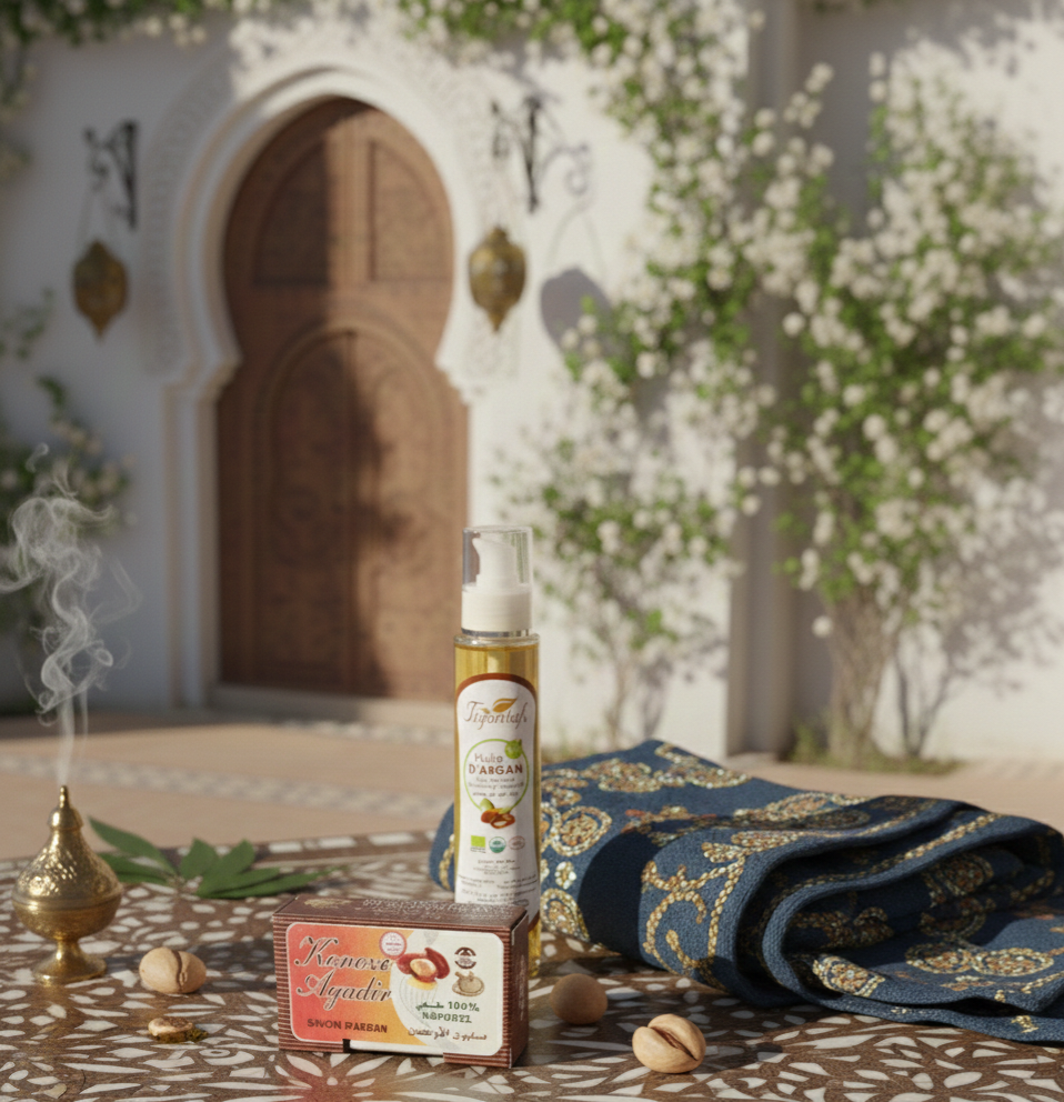 Jabón Natural de Aceite de Argán Bio de Marruecos - Alecobio