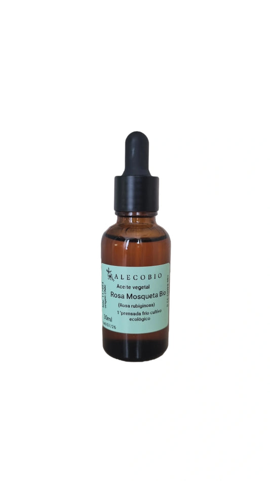 Aceite vegetal Rosa Mosqueta Bio 30ml - Alecobio