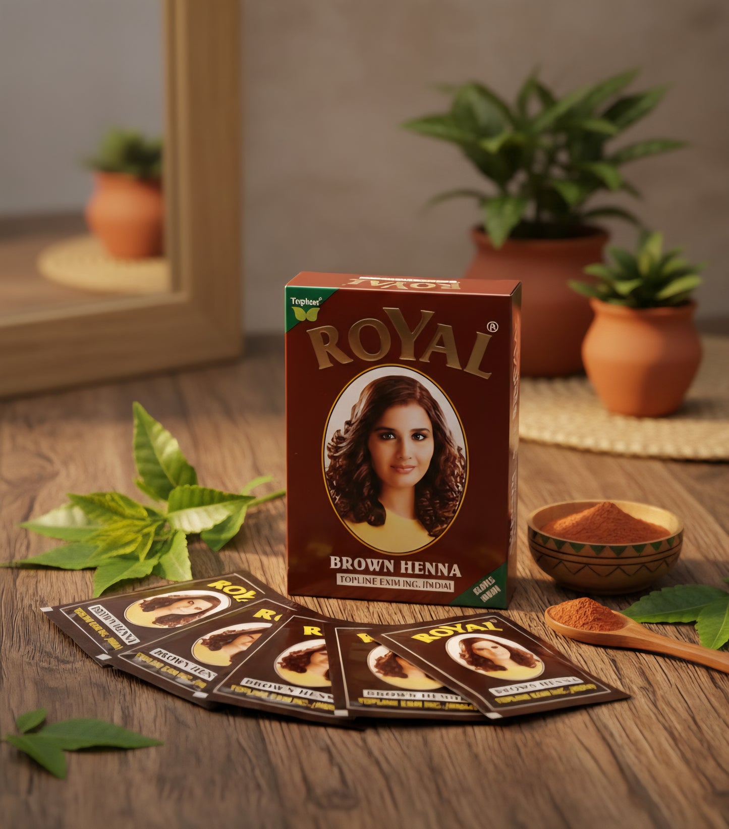 Henna Royal Marrón Chocolate Cabello