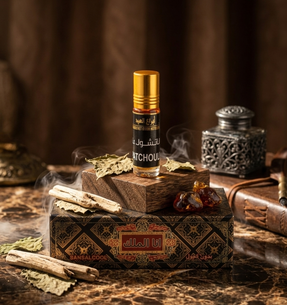 Aceite de Perfume sin Alcohol de Patchouli - Alecobio