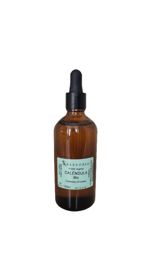 Aceite Vegetal Caléndula Bio 100ml - Alecobio