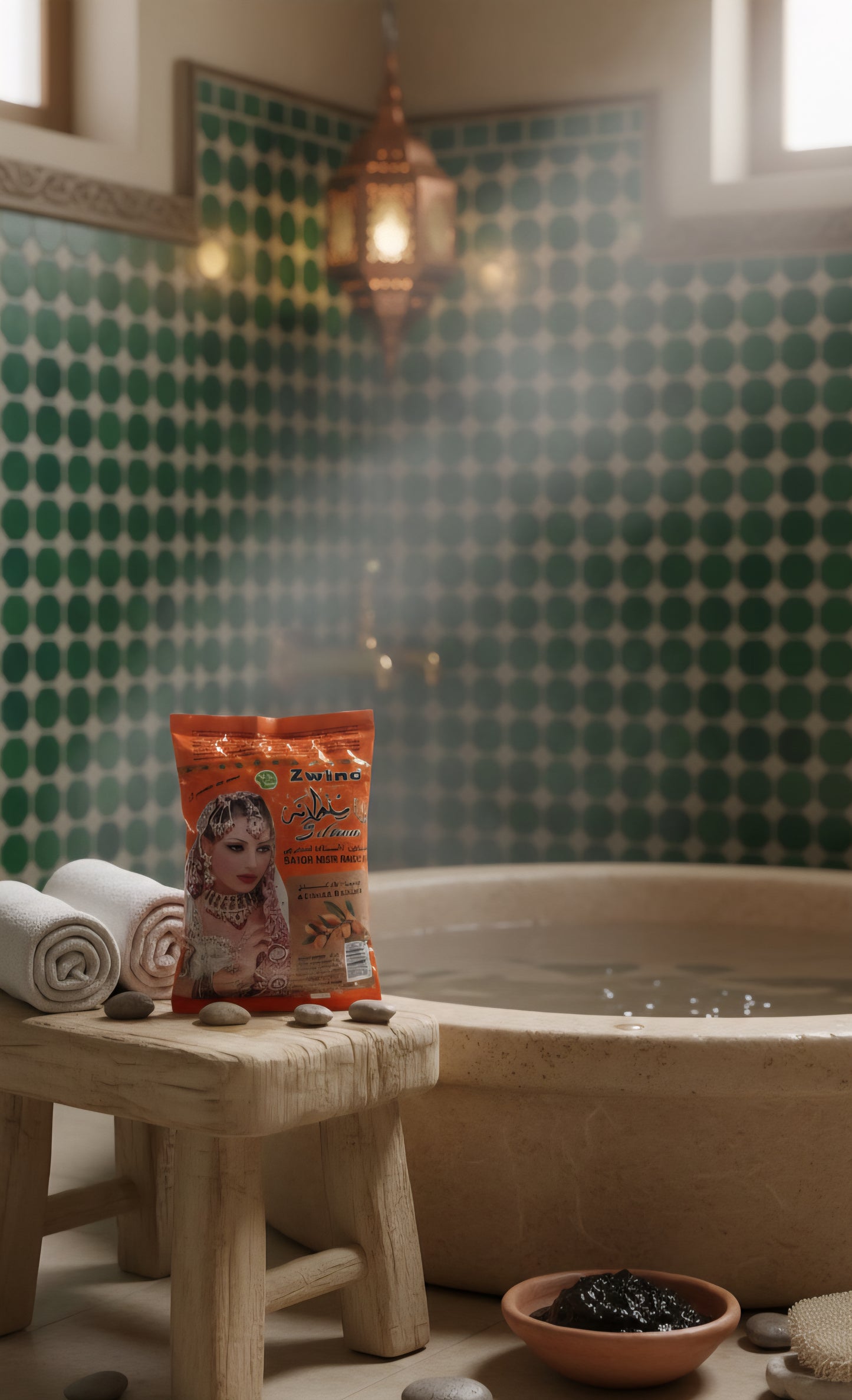 Jabón Negro Marroquí con Aceite de Argán - Alecobio