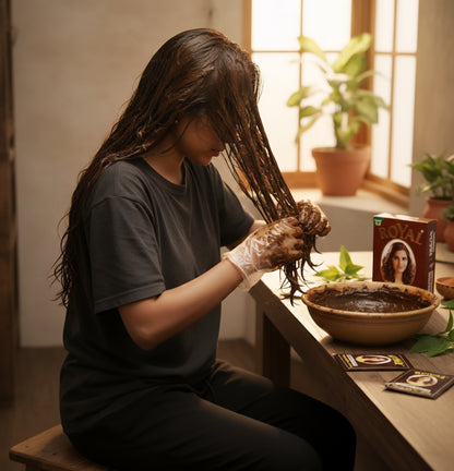 Henna Royal Marrón Chocolate Cabello