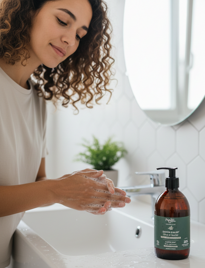 Jabón Líquido de Alepo 20% de Bayas de Laurel