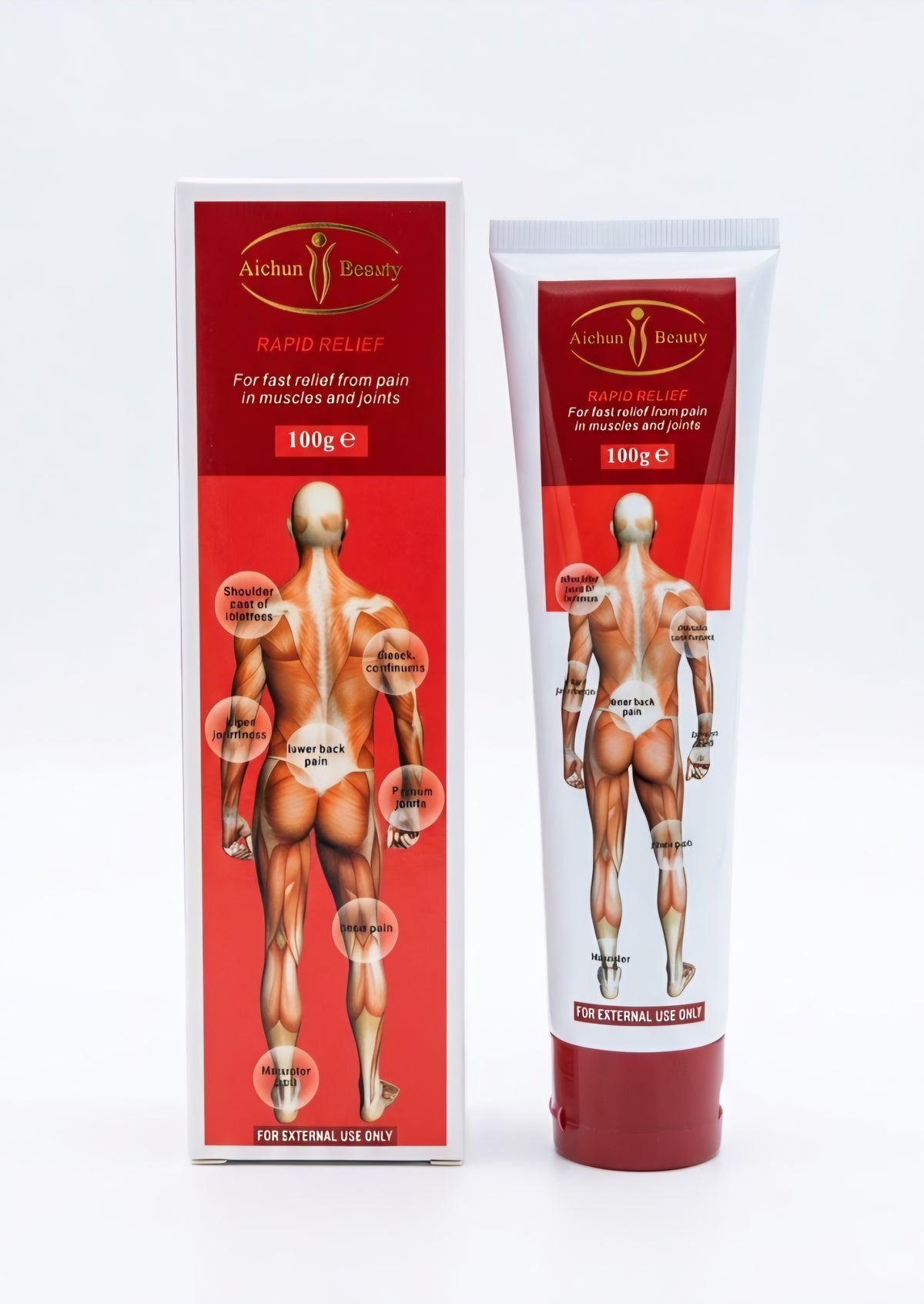 Crema  para el Dolor efecto Rápido Aichun Beauty - Alecobio